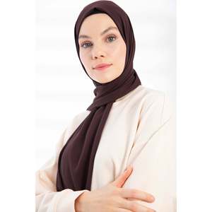 Châle en crêpe amère, accessoire de robe modeste - Product Image 3
