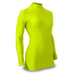 Camisetas Térmicas de Compresión para Mujer, Personalizadas por el Fabricante, de Spandex/Poliéster, de Secado Rápido y Ecológicas - Product Image 1