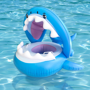 <span class=keywords><strong>Flotador</strong></span> de tiburón de buena calidad al por mayor para bebés, anillo de natación para niños, <span class=keywords><strong>flotador</strong></span> de piscina para bebés con parasol - Product Image 5