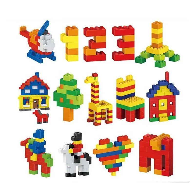 Compatible avec d'autre marque bricolage puzzle blocs de construction éducatifs jouets 250 500 1000 pièces blocs de construction briques jouets pour enfants