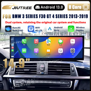 Autoradio Android 13 pour BMW Série 3 F30 GT Série 4 2013-2019, écran tactile GPS multimédia, lecteur Carplay, unité centrale - Product Image 2