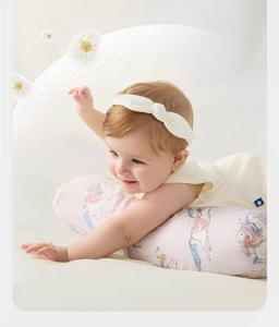 Vendita calda su misura Oeko Tex biologico neonato neonato cuscino per biancheria da letto sicuro per dormire pancia tempo portatile morbido cuscino per bambino - Product Image 6