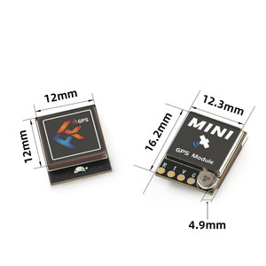 FlyFishRC M10 <b>Mini</b> GPS Module Uart Interface For FPV Drone Navigation Lightweight Stable Connection - Product Image 2
