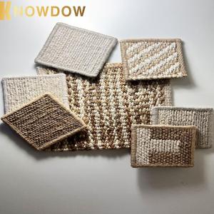Tappeto KNOWDOW in lana naturale tappeti minimalisti di lusso leggero personalizzati per soggiorno <span class=keywords><strong>camera</strong></span> da letto moquette moderna - Product Image 5