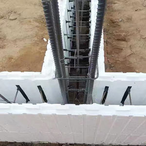 250mm 강재 <span class=keywords><strong>EPS</strong></span> ICF 블록 건축벽체 냉실실 적용을 위한 에너지 절약형 폼 단열 콘크리트 거푸집 시스템 - Product Image 4