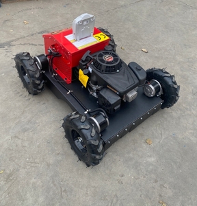 Cortadora de Césped Autopropulsada a <span class=keywords><strong>Gasolina</strong></span> de Grado Industrial Profesional de Fábrica, 196cc, con Control Remoto, 9HP, Altura Máxima de Corte de 550mm - Product Image 3