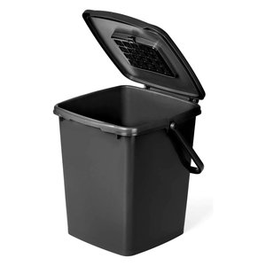 Waste bin (10Lt) MINIMAX PRO <b>Grey</b> 13010 - Product Image 1