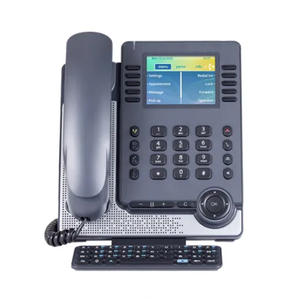 Téléphone de bureau ALE-20h à port unique hybride Digital-IP Essential Dual Stack NOE-SIP écran 2.8 pouces 132x64 B W avec rétro-éclairage Audio HD - Product Image 1