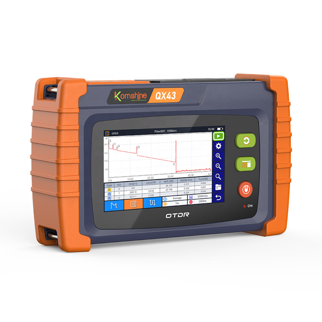 Optical Time Domain Reflectometer FTTx-OTDR Komshine QX43 FTTx Network Installation Troubleshooting Network Testing