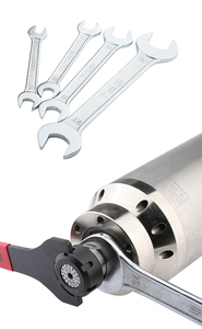 HYCNC 轻型金属 <span class=keywords><strong>UM</strong></span> 型数控铣刀工具扳手 主轴螺母座 铣刀车床 ER20 ER25 ER32 红黑长款 - Product Image 6