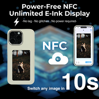 Étui de téléphone photo interchangeable NL PC1 2025 pour iPhone séries 15, 16, 17, NFC, 4 couleurs, 480x800 HD, coque personnalisable DIY