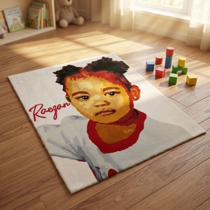 Tappeto 3D Moderno Anime Personalizzato con Logo, Fatto a Mano, a Pelo Lungo, Tagliato a Laser, per Casa e Auto, Prodotto a Henan - Vendita Calda - Product Image 3