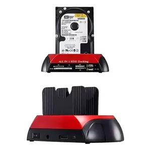 Station d'accueil externe SATA IDE SSD HDD de 2,5 et 3,5 pouces avec interface USB pour le transfert de données et l'extension de stockage par EGTMA - Product Image 5
