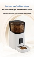 Distributeur de nourriture pour animaux PP003 avec caméra 1080P - Contrôle par application Wi-Fi, alimentation programmée 6L, vision nocturne IR, anti-blocage, écran LCD pour chiens et chats