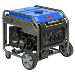 G-max 220-240V 50Hz 4 Stroke 7.5KW 420CC Portable Petrol Inverter Generator With USB Port