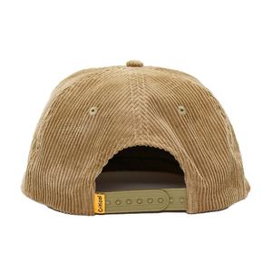 Gorras de Pana Camel Personalizadas de 5 Paneles con Logotipo Bordado, Gorras Snapback Sin Estructura - Product Image 4