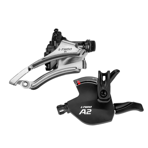 Palanca de Cambios Izquierda LTWOO A2 de 3 Velocidades + <span class=keywords><strong>Desviador</strong></span> <span class=keywords><strong>Delantero</strong></span> con Pantalla Óptica de Marchas para Bicicleta de Montaña MTB - Product Image 6