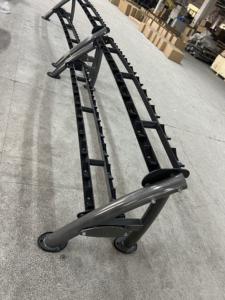 GNS-8212 Ticari Çelik İki Katlı Dambıl Rafı Spor Salonu Fitness Ekipmanı - Product Image 5