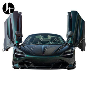 Parachoques delantero de fibra de carbono Real estilo TC, cubierta de ventilación del capó del motor para <span class=keywords><strong>Mclaren</strong></span> <span class=keywords><strong>720S</strong></span> 2017 2018 2019 2020 2021 <span class=keywords><strong>2022</strong></span> - Product Image 1