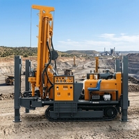 Vente chaude usine : Foreuse de puits d'eau JTQZ-300A, profondeur de forage 300m, puissance 85KW, tige de forage en option, trépan PDC, personnalisable, CE ISO