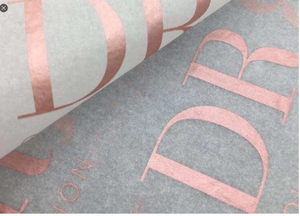 Papier d'emballage personnalisé de haute qualité, papier de soie blanc personnalisé avec votre propre logo, papier de soie d'emballage - Product Image 6