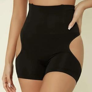 Al por mayor Faja moldeadora de mujer de alta elasticidad con efecto levanta glúteos, ajuste ceñido, control de abdomen y glúteos abiertos - Product Image 2