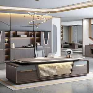 Muebles de oficina de lujo CEO gerente hechos en China escritorio ejecutivo mesa de oficina Escritorio de jefe Escritorio de oficina ejecutiva - Product Image 1