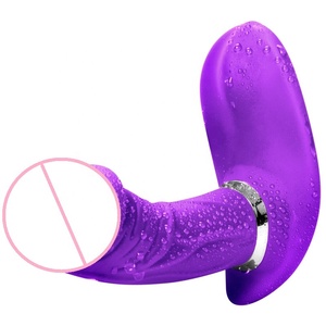 Vibromasseur sans fil avec télécommande à 10 vitesses, 1 godemichet vibrant invisible, jouet pour femmes adultes - Product Image 3