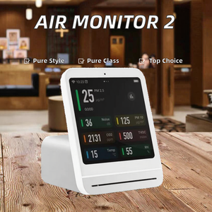 Qingping Smart Air Quality Monitor 2 Sensor Detector para PM2.5 TVOC impermeable ruido polvo Monitor reloj para Xiaomi App Home - Product Image 3