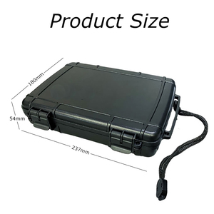 Caja de Seguridad <span class=keywords><strong>ABS</strong></span> Ancha y Delgada, 237x180x54mm, IP67, Resistente al Agua y al Polvo, Estuche Rígido para Tablets, Plantillas, Botiquín de Primeros Auxilios, Logotipo Personalizado - Product Image 2