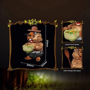 สินค้าใหม่ ตุ๊กตามาร์มอตสุดน่ารัก ของเล่นเด็ก ชุดประกอบแบบจำลอง หมวก ทัพพี ถ้วย บล็อกตัวต่อ ของเล่นเด็ก รับผลิตแบบ OEM ขายส่ง - Product Image 2