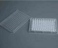 Alpha Plus Pseudo-Collagène Produit de Culture de Tissu Jetable à Fond en U 96 Puits Polystyrène clair Cellule Microplaque