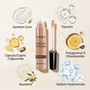 <span class=keywords><strong>Base</strong></span> de Maquillage Quotidienne Hydratante et <span class=keywords><strong>Lissante</strong></span> pour le <span class=keywords><strong>Visage</strong></span>, Couvrance Totale Longue Durée, Légère et Douce, Protection Solaire et Correcteur, Marque Privée - Product Image 2