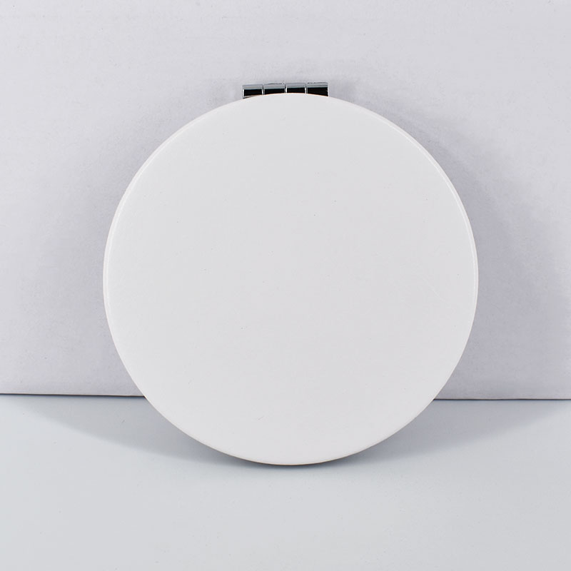 Round makeup mirrors