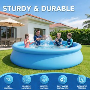 Piscina Inflable Pursuefree para Uso en Exteriores y en Casa, Multitamaño, para Jugar en el Agua - Product Image 4