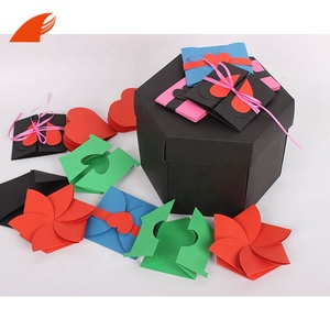 <span class=keywords><strong>Surprise</strong></span> Explosion Boîte Cadeau pour Anniversaire Scrapbook <span class=keywords><strong>Album</strong></span> <span class=keywords><strong>Photo</strong></span> BRICOLAGE Anniversaire Noël Cadeaux Saint-Valentin - Product Image 5