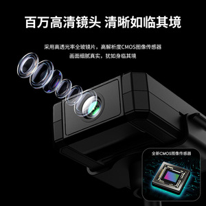 กล้องรักษาความปลอดภัยไร้สาย Wifi เลนส์ 3.6 มม. มองเห็นในเวลากลางคืนได้ไกล 5 ม. ตรวจจับความเคลื่อนไหว บันทึกข้อมูลบนคลาวด์ สำหรับการเฝ้าระวังภายในบ้าน - Product Image 2