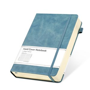 Carnet de notes en cuir rigide A5 OEM ODM, 100 feuilles, reliure cousue, pour le bureau ou comme cadeau - Product Image 5