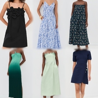 Vêtements à bas prix, vente chaude, robe décontractée pour femmes, vente en gros d'usine, livraison aléatoire, stock de vêtements