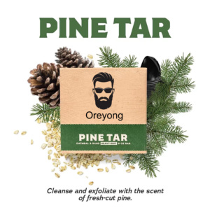 Barra de jabón para hombre, desodorante activo de pino Natural, desodorante, Etiqueta Privada - Product Image 2