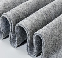 Tissu en feutre doux de 1,6 mm d'épaisseur, matériau de couture pour patchwork, grand rouleau de feutre artisanal au mètre