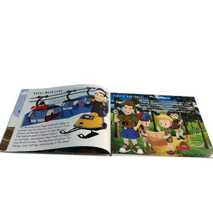หนังสือเรื่องราวการผจญภัยสำหรับเด็กปกแข็งสีสันสดใส - หนังสือปกแข็งแบบสั่งทำพิเศษ - Product Image 3