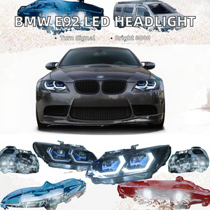 Car Upgrade New DRL Dynamic Turn Signal LED Headlight 6000K Auto <b>Accessories</b> for E92 E93 M3 2007-2013 12v LED Headlights Car Upg - Product Image 3