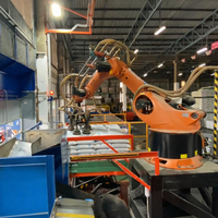 Lengan Robot Industri KUKA KR 470 R3200-2 PA 5-Axis Tugas Berat untuk Palletizing, Penanganan Material, Pemuatan, dan Otomatisasi Pembongkaran