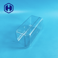 Vente en gros de boîtes alimentaires jetables en plastique PET transparent pour gâteau, nouilles, chewing-gum, pizza, hamburger, emballage carré recyclable