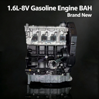 BAH Bloc Moteur Nu 1.6L 8V SOHC avec Culasse en Aluminium, Ensemble Moteur Compatible VW Polo Golf Fox EA111