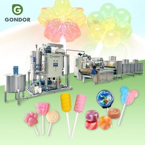 Pon confitería automática alta calefacción de Vapor Eléctrica línea de gran capacidad para Bola de remolino caramelo piruleta máquina de forma de troquel nuevo - Product Image 1