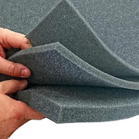 Nouvelle feuille de mousse filtrante en polyuréthane PU, mousse à cellules ouvertes réticulée, efficacité de 99 %, anti-poussière, air, feuille de mousse filtrante 10-60ppi