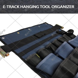 Multi-Pocket <b>Tool</b> <b>Bag</b> Hanging Oxford Cloth <b>Tool</b> Storage <b>Bag</b> 15-19 Pockets Multi-Function For Workshop Garage Use - Product Image 2