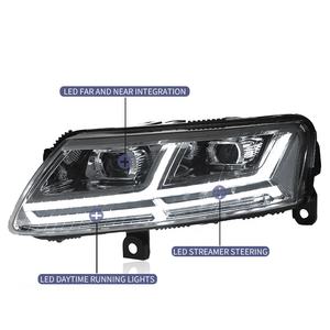 Nouveau phare avec double lentille adapté à la course diurne LED pour <span class=keywords><strong>chevaux</strong></span> de course, température de couleur 8000k, pour <span class=keywords><strong>Audi</strong></span> <span class=keywords><strong>A6</strong></span> 05-11 - Product Image 5